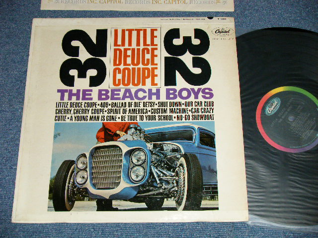 画像1: The BEACH BOYS - LITTLE DEUCE COUPE (1S/1S Hand Writing Style)( Ex+/Ex++ A-2:Ex) / 1963 US AMERICA ORIGINAL MONO Used LP