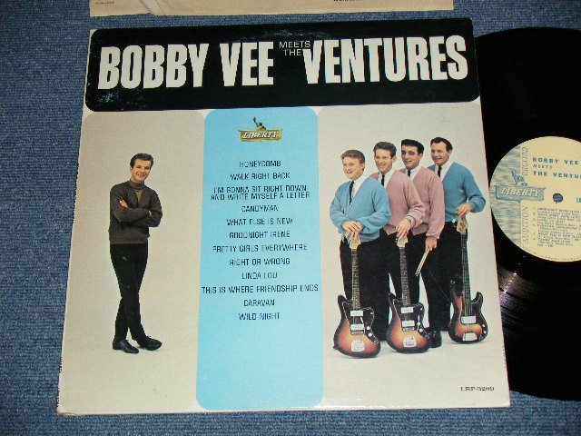 画像1: THE VENTURES & BOBBY VEE - BOBBY VEE MEETS THE VENTURES ( Matrix Number  S1/S2 ) ( Ex++.MINT-) / 1963 US AMERICA ORIGINAL "AUDITION Label PROMO" MONO Used  LP