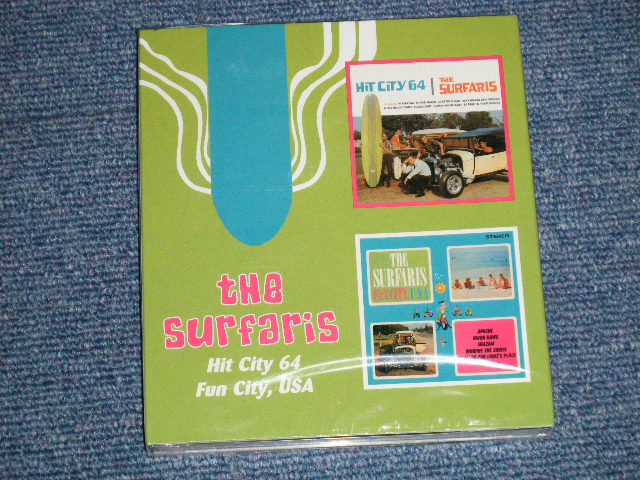画像1: THE SURFARIS - HIT CITY '64 +FUN CITY USA (Included GARY USHER Works) (2 in 1) ( SEALED) / 2005 UK ENGLAND ORIGINAL "BRAND NEW SEALED" CD