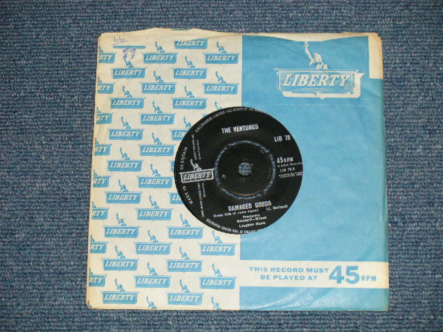 画像1: THE VENTURES - THE NINTH WAVE ( Ex++ Looks:MINT-/Ex++ Looks:MINT- ) /1963  UK ENGLAND ORIGINAL Used 7" SINGLE 