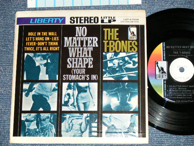 画像1: The T-BONES - NO MATTER WHAT SHAPE (Eith Juke Box STRIPE ) (Ex+++/Ex+++) (MINT-/MINT BB )   / 1966 US AMERICA ORIGINAL  Used 7"EP + PICTURE SLEEVE