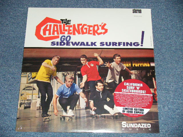 画像1: The CHALLENGERS - GO SIDEWALK SURFING! (SEALED)   / 2010 US AMERICA REISSUE "Brand New SEALED" LP Limited EDITION of 10000 COPIES 