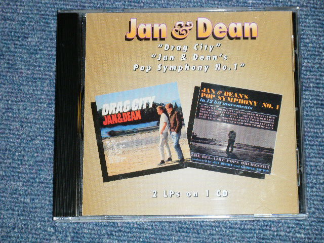 画像1: JAN & DEAN -  DRAG CITY + POP SYMPHONY NO.1  (2in1) (SEALED)  / 1996 US AMERICA  ORIGINAL Used  CD 