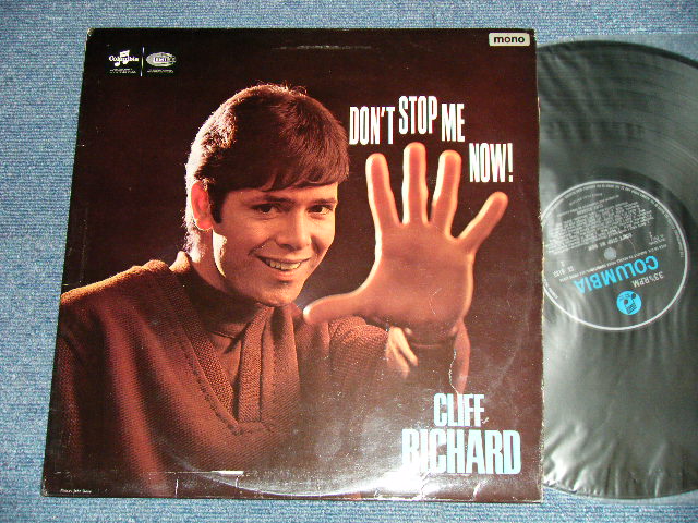 画像1: CLIFF RICHARD - DON'T STOP ME NOW (Matrix # A) XAX 3347-1   B) XAX 3348-1) (Ex++/Ex++ Loks:Ex+++)  / 1967 UK ENGLAND ORIGINAL "BLUE Columbia" Label MONO Used  LP 