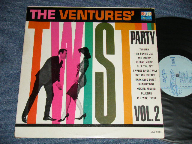 画像1: THE VENTURES - TWIST PARTY VOL.2  (   Matrix Number BLP 2014-1D (SIDE-1) /  BLP 2014-1E (SIDE-2) ) ( Ex++/Ex+ A-1,B-1:Poor Jump FOR WARP ) / 1962 US ORIGINAL RELEASE VERSION " LIGHT BLUE  Label" MONO Used  LP 