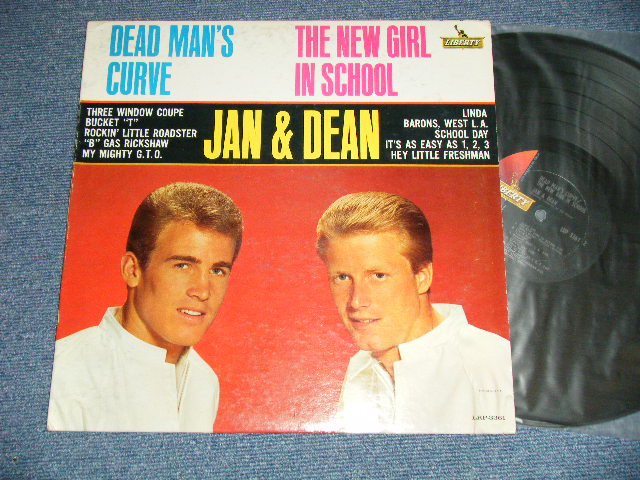 画像1: JAN & DEAN - THE NEW GIRL IN SCHOOL / DEAD MAN'S CURVE "COLOR Cover " ( Ex++, Ex/MINT- Looks:Ex+++ )  / 1964 US AMERICA ORIGINAL MONO Used LP 