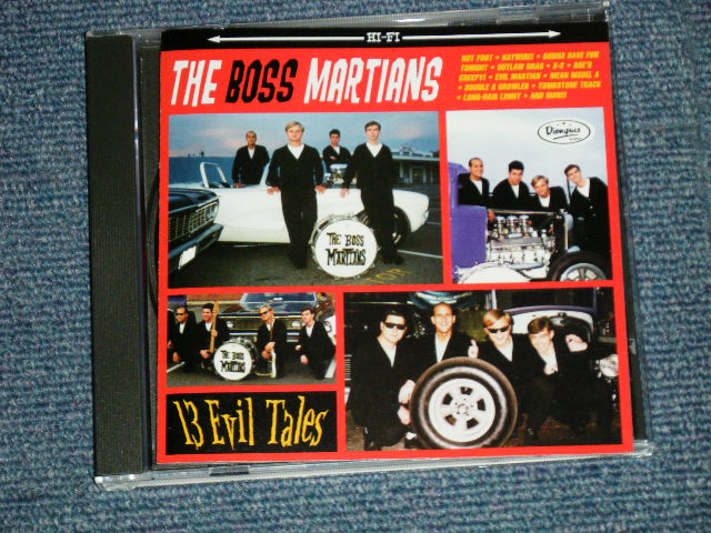 画像1: THE BOSS MARTIANS - 13 EVIL TALES (NEO-SURF GARAGE Vocal & Inst)  (MINT/MINT) / 1997 US AMERICA ORIGINAL Used  CD 