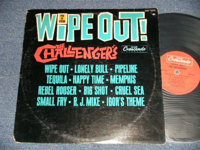 画像1: THE CHALLENGERS  - WIPE OUT! (Ex+/MINT- BB EDSP )   / 1966 US AMERICA ORIGINAL MONO Used LP 