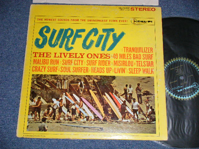 画像1: THE LIVELY ONES - SURF CITY (VG+++/Ex++ Looks:Ex+++)  /  1963 US AMERICA ORIGINAL STEREO Used LP  
