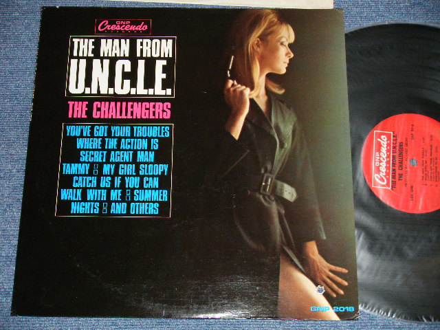 画像1: THE CHALLENGERS  - THE　MAN FROM U.N.C.L.E. (Ex+++/MINT- BB, WOBC  )   / 1965 US AMERICA ORIGINAL MONO Used LP 