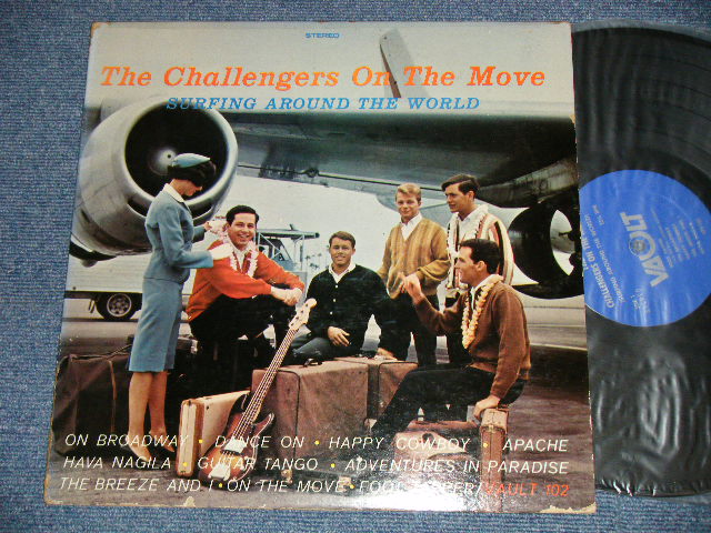 画像1: THE CHALLENGERS  - ON THE MOVE  ( Ex/Ex++ TOBC, WARP ON EDGE SIDE )  / 1963 US AMERICA ORIGINAL STEREO  Used  LP3