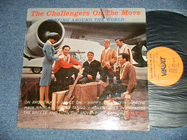 画像1: THE CHALLENGERS  - ON THE MOVE  ( Ex+/Ex++ Looks:MINT- BB, EDSP )  / 1963 US AMERICA ORIGINAL MONO  Used  LP3