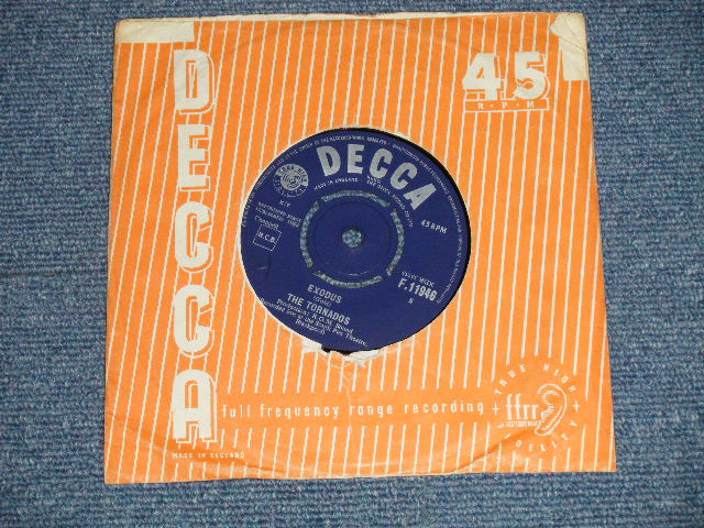 画像1: THE TORNADOS -  EXODUS : BLACK POOL ROCK  ( Ex+/Ex+)  / 1964 UK ENGLAND Original Used 7" 45 Single