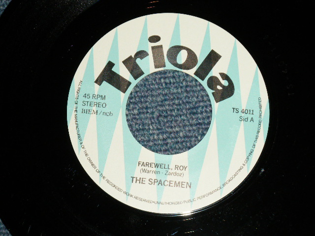 画像1: THE SPACEMEN(SWEDISH INST) - FAREWEL, ROY : MEDLEY:IT'S OVER-BLUE BAYOU-OH' PRETTY WOMAN-ONLY THE LONELY ( MINT/MINT)  / 1980's SWEDEN ORIGNAL Used 7" 45 Single