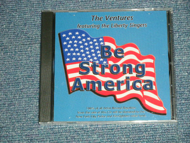 画像1: THE VENTURES -  BE STRONG AMERICA (1 Track Maxi CD)  (SEALED)  /  1999  US AMERICA  ORIGINAL "BRAND NEW SEALED"  CD