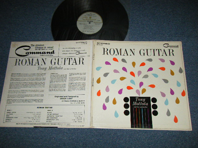 画像1: TONY MOTTOLA - ROMAN GUITAR ( Ex++/Ex++) / 1960 US AMERICA ORIGINAL STEREO Used LP