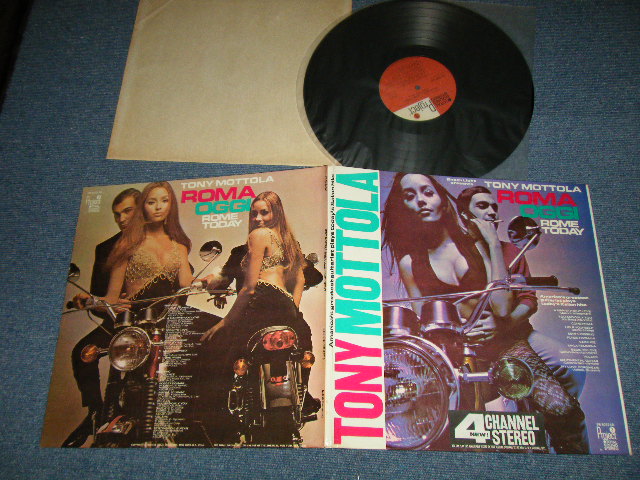 画像1: TONY MOTTOLA - ROMA OGG!,ROME TODAY : 3 CHANNEL SEAL ON FRONT BOTTOM ( Ex+++/MINT-) / 1969 US AMERICA ORIGINAL Used LP
