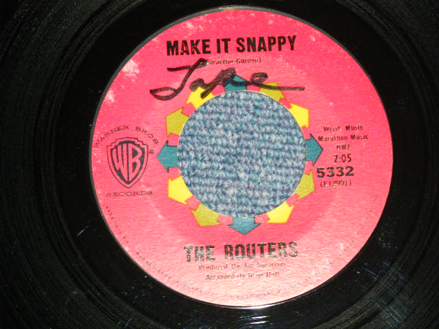 画像1: THE ROUTERS - MAKE IT SNAPPY : HALF TIME ( Ex+++/Ex+++ WOL) / 1963 US AMERICA ORIGINAL Used 7" 45 rpm Single 