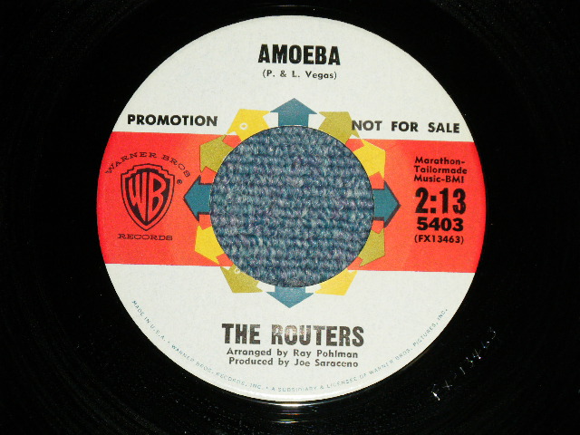 画像1: THE ROUTERS - SNAP CRACLE AND POP : AMOEBA  ( MINT-/MINT-) / 1963 US AMERICA ORIGINAL "PROMO" Used 7" 45 rpm Single 