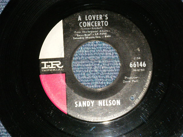 画像1: SANDY NELSON - A LOVER'S CONCERTO : TREAT HER RIGHT  ( Ex+++/Ex+++ BB)  /  1965 US AMERICA ORIGINAL Used 7" Single 