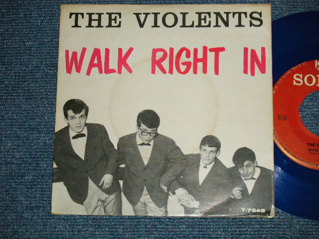画像1: The VIOLENTS - WALK RIGHT IN : GUITAR BOLERO (Ex+/Ex+++ Not Center)  /  SEWDEN ORIGINAL "BLUE WAX Vinyl" Used 7" Single 