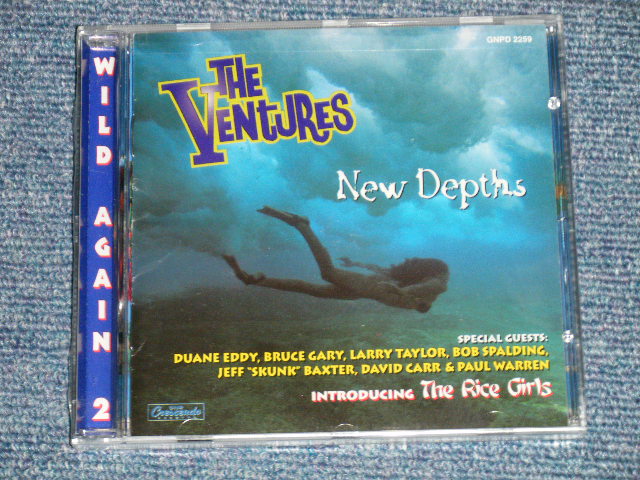 画像1: THE VENTURES - NEW DEPTHS (SEALED)  /  1999 US AMERICA  ORIGINAL   "BRAND NEW SEALED"  CD