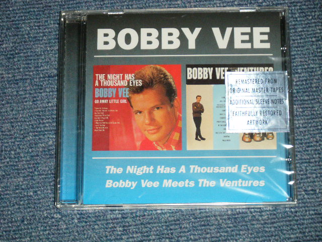 画像1: BOBBY VEE / THE VENTURES -The Night Has Thousand Eyes/ Bobby Vee Meets The Ventures (SEALED)  / 1998 UK ENGLAND  ORIGINAL "BRAND NEW SEALED "  CD