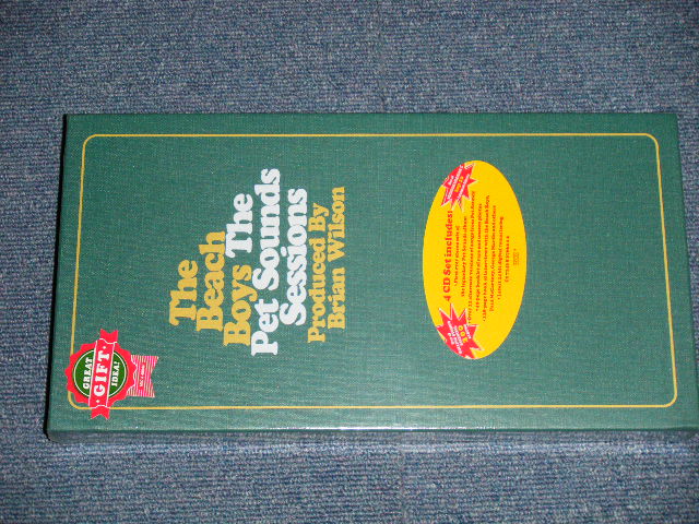 画像1: THE BEACH BOYS - THE PET SOUNDS SESSIONS (Sealed) / 1996 US AMERICA ORIGINAL "1st Issued 2x SEAL on Front Cover at Outer Shrink wrap" "BRAND NEW SEALED" 4-CD's Box set  