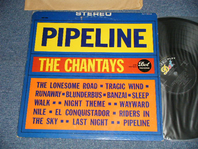 画像1: THE CHANTAYS - PIPELINE ( Ex/Ex ) /  1963 US AMERICA ORIGINAL STEREO LP 