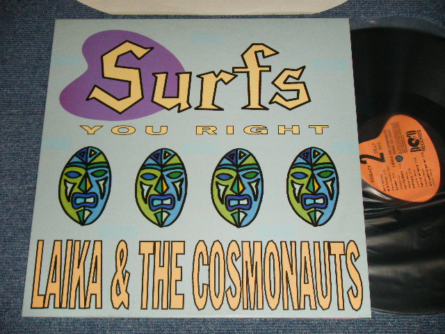画像1: LAIKA & The COSMONAUTS - SURFS YOU RIGHT (MINT-/MINT)  / 1990 FINLAND ORIGINAL used LP  