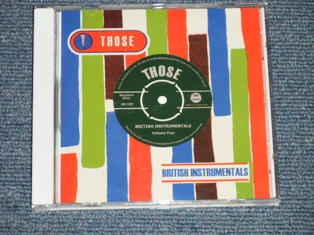 画像1: V.A. Various OMNIBUS - THOSE BRITISH INSTRUMENTALS  Volume FOUR( NEW ) /  2008 EU  "Brand New" CD-R 