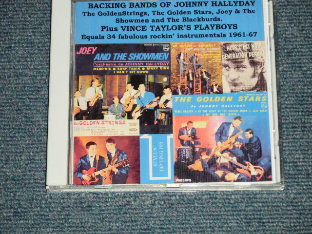 画像1: V.A. Various OMNIBUS - BACKING BANDS OF JOHNNY HALLYDAY PLUS VINCE TAYLOR'S PLAYBOYS  ( NEW ) /   EU  "Brand New" CD-R 