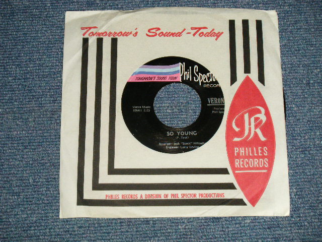 画像1: VERONICA (RONNIE SPECTOR) -  A) SO YOUNG  B) LARRY L  (Ex+++/Ex++) /   1964 US AMERICA  ORIGINAL Used 7" SINGLE  with COMPANY SLEEVE