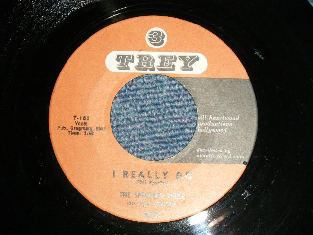 画像1: THE SPECTOR THREE - A) I REALLY DO B) I KNOW WHY (Ex+++/Ex+++ WOL ) /   1959 US AMERICA  ORIGINAL Used 7" Single