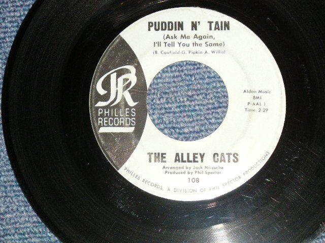 画像1: The ALLEY CATS - A) PUDDIN N' TAIN  B) FEEL SO GOOD (Ex++/Ex++ ) /  1962 US AMERICA ORIGINAL "BLUE Label" Used 7" SINGLE 