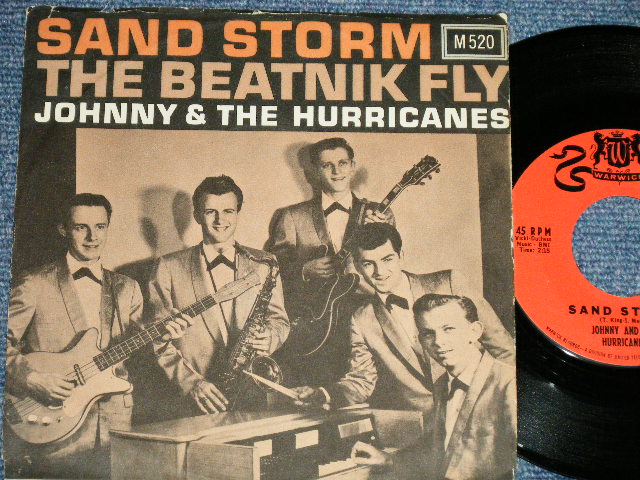 画像1: JOHNNY AND THE HURRICANES - A)SAND STORM B)THE BEATNIK FLY (With Picture Sleev)  ( Ex+/Ex+++) / 1959 US AMERICA  Used 7" Single 