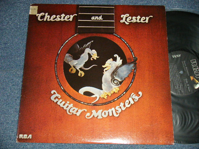 画像1: CHET ATKINS and LES PAUL - CHESTER and LESTER GUITAR MONSTERS (Ex/MINT-)  / 1978 US AMERICA ORIGINAL 1st Press Record + 2nd press Jacket seal Used LP