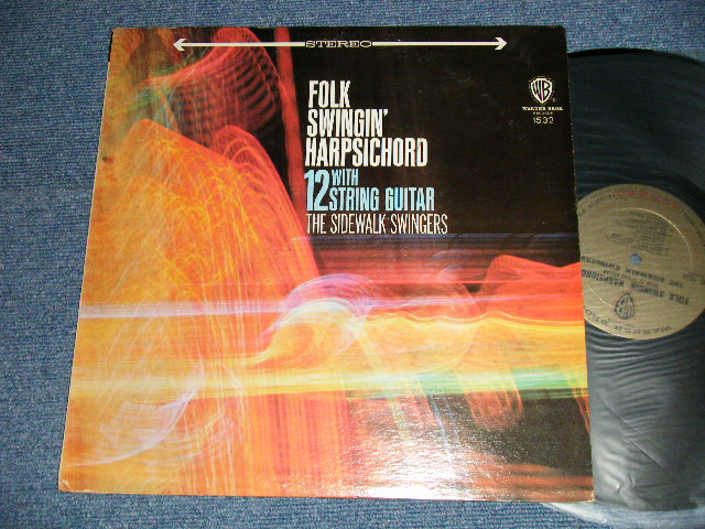 画像1: The Sidewalk Swingers ‎– Folk Swingin' Harpsichord With 12 String Guitar (Ex++/MINT-) / 1964  US AMERICA ORIGINAL 1st press "GOLD Label" STEREO Used LP 