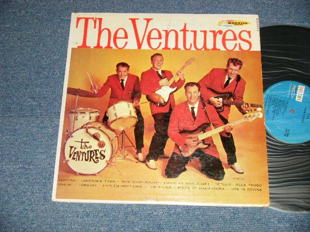 画像1: THE VENTURES - THE VENTURE(2nd Album) ( Matrix #  A) BLP-2004-1 B) BLP-2004-2 )  (Ex+/Ex+++ B-2,3,4:Ex)  / 1965 Version ? US AMERICA "BLUE with BLACK PRINT Label"  Mono Used LP 