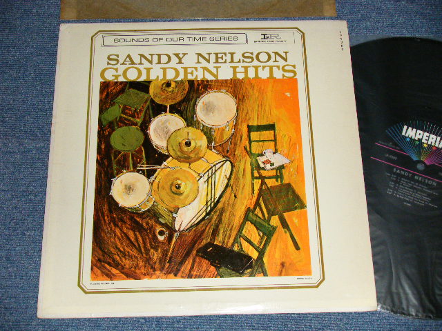 画像1: SANDY NELSON - GOLDEN HITS (Ex++/Ex++ A-1,B-1:POOR)  / 1962 US AMERICA  ORIGINAL 1st Press "BLACK with 5 STARS label" MONO  Used  LP 