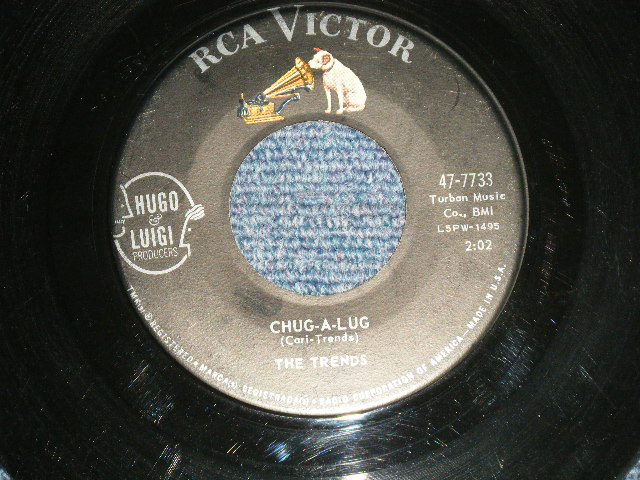 画像1: The TRENDS - A) CHUG-A-LUG  B) THE BREAD (Ex++/Ex++)  / 1960 US AMERICA ORIGINAL Used 7" Single 
