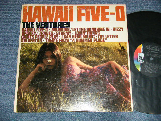 画像1: THE VENTURES - HAWAII FIVE-O (Matrix #   A)LST-8061-SIDE1-1A  R   B)LST-8061-SIDE2-1A  R)（Ex-/EX++ Looks:Ex+) / 1969 US AMERICA ORIGINAL Used  LP 