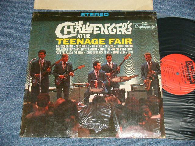 画像1: THE CHALLENGERS - AT THE TEENAGE FAIR (Ex++/MINT-)  / 1964 US AMERICA ORIGINAL STEREO Used LP 