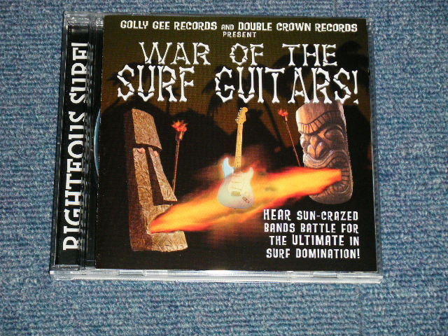 画像1: V.A. Varuous - WAR OF THE SURF GUITARS! (MINT-/MINT) / 2002 US AMERICA ORIGINAL Used  CD