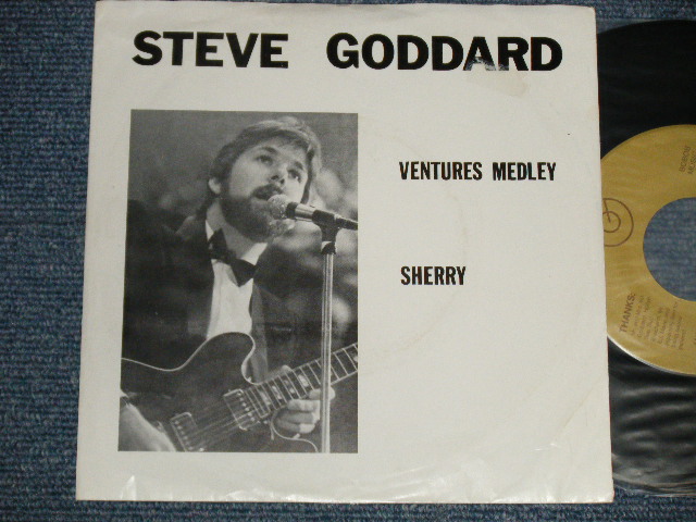 画像1: STEVE GODDARD - A) VENTURES MEDLEY  B) SHERRY (Ex+/Ex+) / US AMERICA ORIGINAL Used 7" 45 rpm Single  with PICTURE SLEEVE 