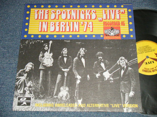 画像1: The SPOTNICKS -  LIVE IN BERLIN '74 (MINT/MINT) / 1988 SWEDEN REISSUE Used LP