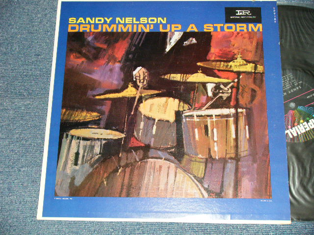 画像1: SANDY NELSON - DRUMMIN' UP A STORM (Ex+++/MINT- Looks:Ex+++) / 1962 US AMERICA ORIGINAL 1st Press "BLACK with 5 STARS Label" MONO  Used  LP