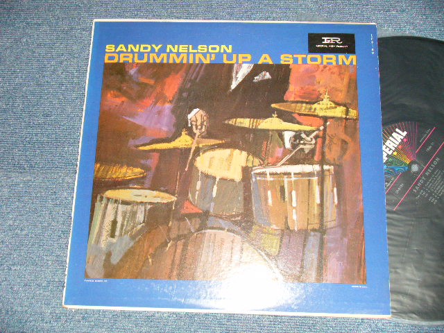 画像1: SANDY NELSON - DRUMMIN' UP A STORM (Ex++/Ex++ TAPESEAM) / 1962 US AMERICA ORIGINAL 1st Press "BLACK with 5 STARS Label" MONO  Used  LP