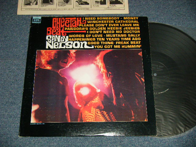 画像1: SANDY NELSON - CHEETAH BEAT (Ex++/MINT-)  / 1967  US AMERICA ORIGINAL 1sT Press "BLACK with GREEN Label" MONO  Used  LP