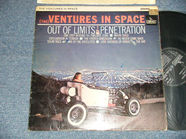 画像1: THE VENTURES - IN SPACE (Matrix #  SLBY 1189 A-1/SLBY1187Ｂ-1) (Ex++/Ex+ Looks:Ex STOFC) / 1964 UK ENGLAND  ORIGINAL Stereo Used LP 